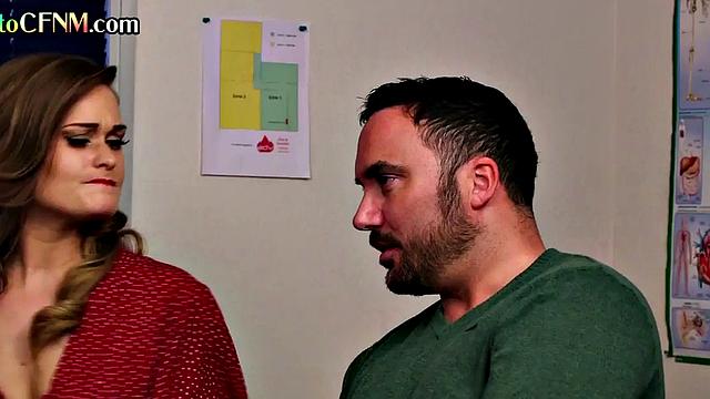 Deepthroating CFNM girls spoil guy