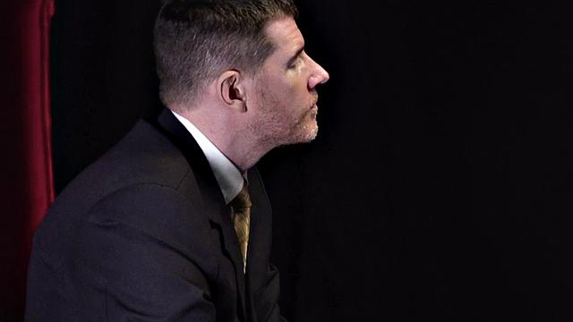 Suited mason fucks stud asshole after dildo pleasure