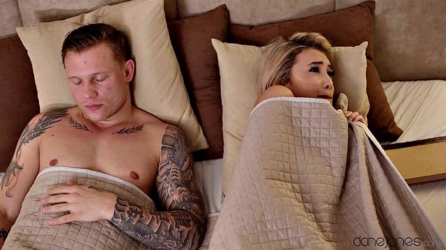 Blonde teen fucks a total stranger