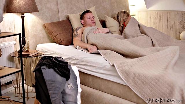 Blonde teen fucks a total stranger