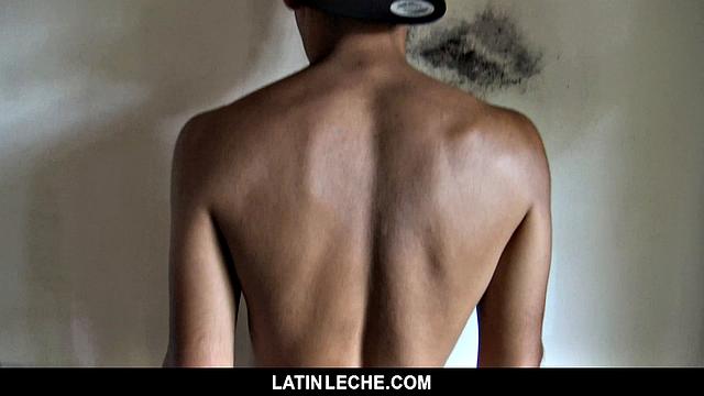 Horny cameraman pays Latin stud to stroke, suck, and take cock