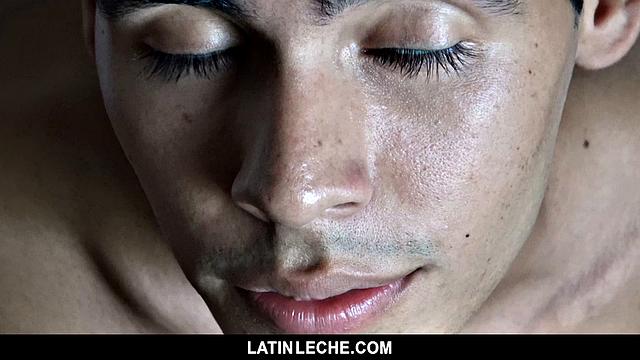 Horny cameraman pays Latin stud to stroke, suck, and take cock