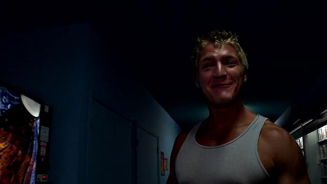 Handsome straight guy gets surprised at the gloryhole