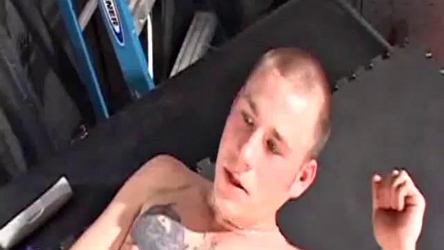 After these boys find a secluded spot to play, Cory Woodall grabs TJ Kummings' crotch and the foreplay begins. They suck each other's hard cocks with necessary roughness and then Cory begs to get fucked.