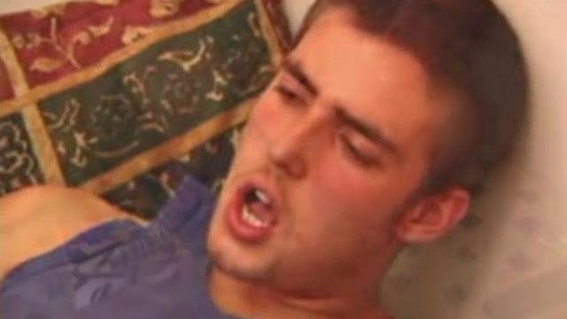 Mica Strokes With a Dildo