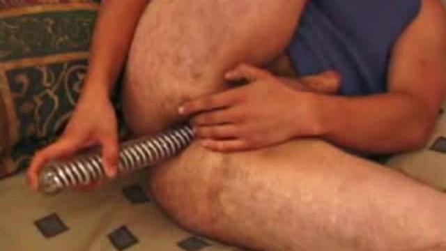 Mica Strokes With a Dildo