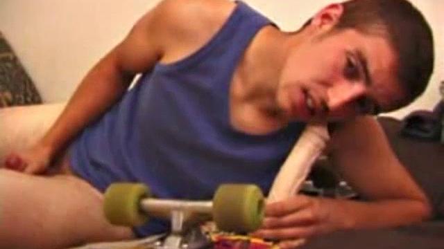 Mica Strokes With a Dildo