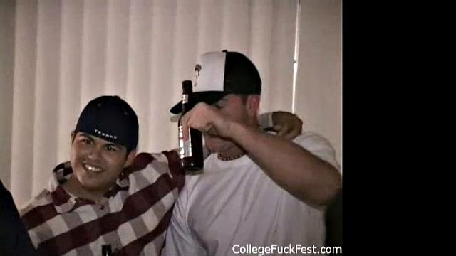 College Babe Fucked Hard at Party