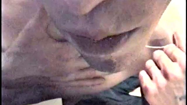 Putting his hairy ass and balls in our face, Nate gets himself hard, with a little help from some porn magazines. The young man kneels over his porn, and a box, with a pillow tucked between his legs.