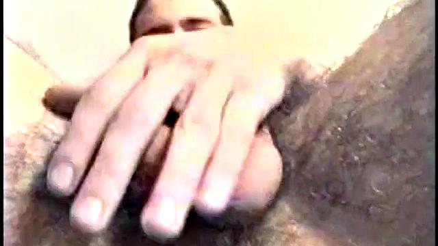 Putting his hairy ass and balls in our face, Nate gets himself hard, with a little help from some porn magazines. The young man kneels over his porn, and a box, with a pillow tucked between his legs.