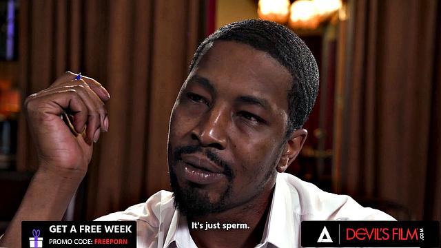 DEVILS FILM - Petite Lesbian Girl Wants Her Pussy Pounded By Huge Cock