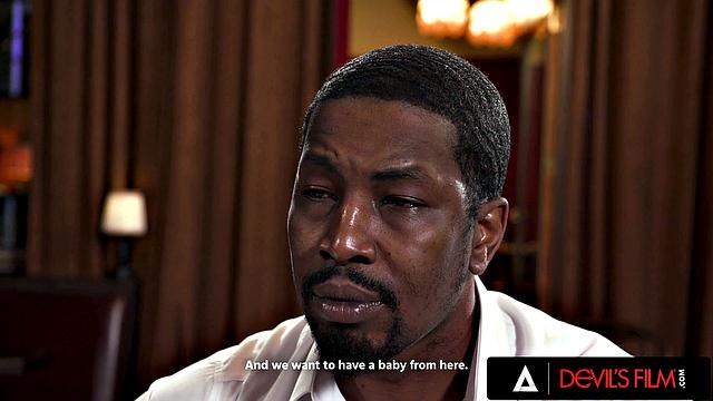 DEVILS FILM - Petite Lesbian Girl Wants Her Pussy Pounded By Huge Cock