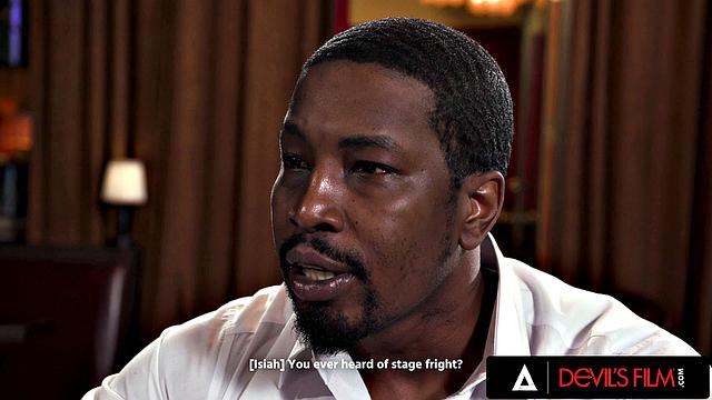 DEVILS FILM - Petite Lesbian Girl Wants Her Pussy Pounded By Huge Cock