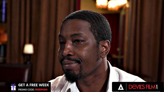 DEVILS FILM - Petite Lesbian Girl Wants Her Pussy Pounded By Huge Cock