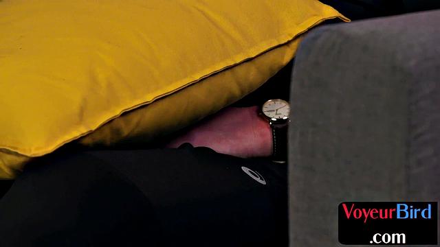 Dirty talking big-titted MILF teasing a guy