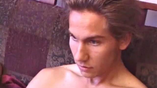 Brock Labelli lube up his stiffie and sucks on crewmember's dick