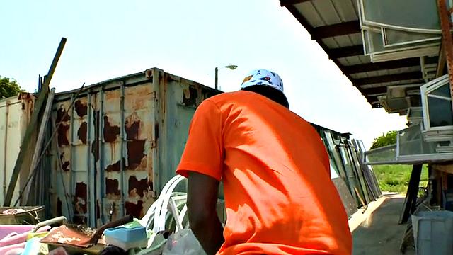 White dude mercilessly pounds BBC in reverse cowgirl pose