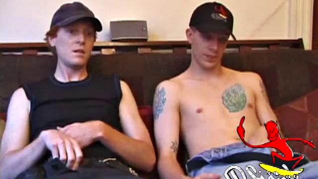 When Shane hooks up with Dane at the skate park, he has no idea what kind of an afternoon he's in store for. The guys stroke their cocks separately, while taking their clothes off, a few pieces at a time.