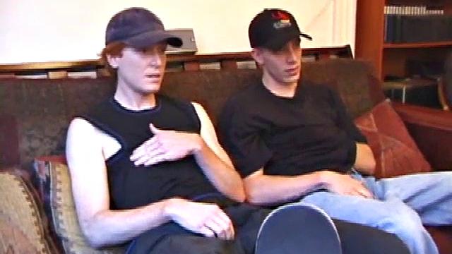 When Shane hooks up with Dane at the skate park, he has no idea what kind of an afternoon he's in store for. The guys stroke their cocks separately, while taking their clothes off, a few pieces at a time.