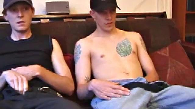 When Shane hooks up with Dane at the skate park, he has no idea what kind of an afternoon he's in store for. The guys stroke their cocks separately, while taking their clothes off, a few pieces at a time.