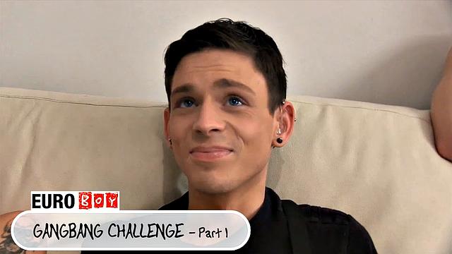 5 Twinks Fuck A Hot Bottom Bareback - Aaron, Cody, Drake, Ethan &amp;amp; Skye Romeo
