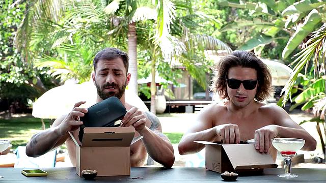 Big Tits April Olson Has Hardcore Anal Threesome By The Pool With Jason Moody and Jay Romero