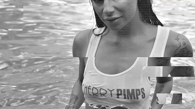 Big Tits April Olson Has Hardcore Anal Threesome By The Pool With Jason Moody and Jay Romero