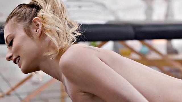 NURU MASSAGE - New Masseuse Kyler Quinn Learns How To Please Her Clients