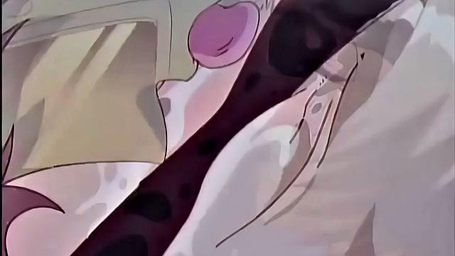 Anime teen dreams of hot BDSM sex in doggystyle