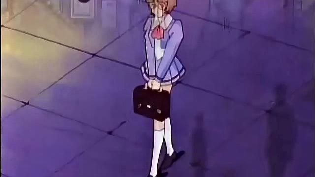 Anime teen dreams of hot BDSM sex in doggystyle