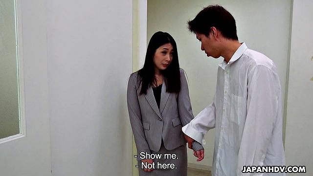 Ren Yuuki Enjoys Threeway Fuck after Masturbating