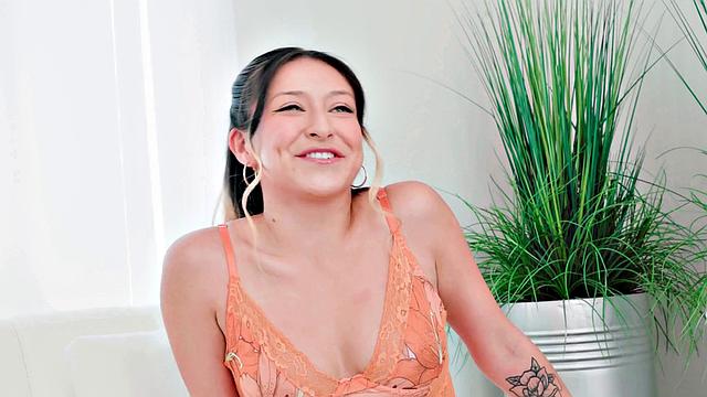 Throated - Blonde Babe Loves Sucking A Big Dick And Getting