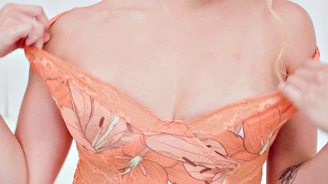 Throated - Blonde Babe Loves Sucking A Big Dick And Getting