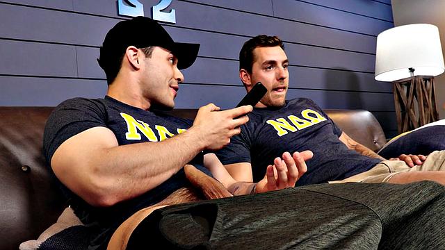 Hairy stud drills BFs asshole after bareback fucked