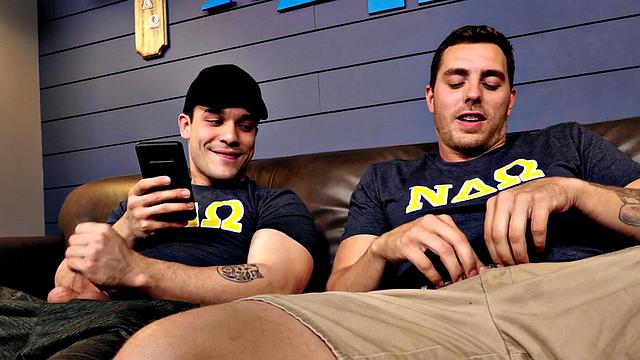 Hairy stud drills BFs asshole after bareback fucked