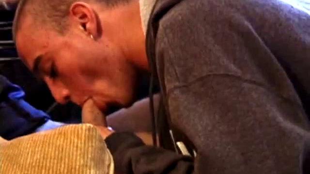 Curious Threesome Suck and Stroke