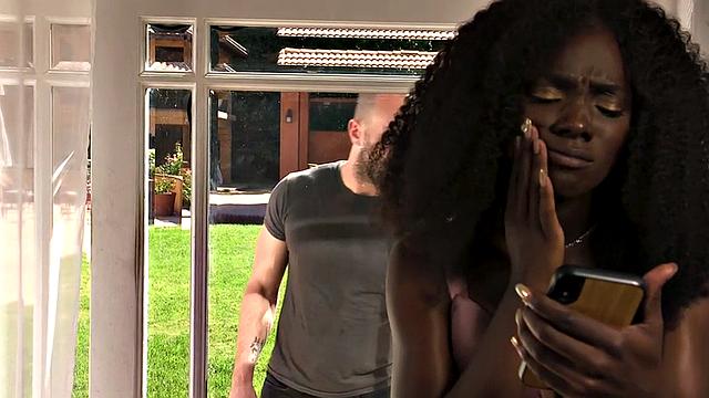 BDSM nympho fucked in asshole by nice white cock