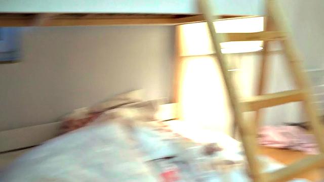 Busty babe fucked till shaking orgasm in 3some