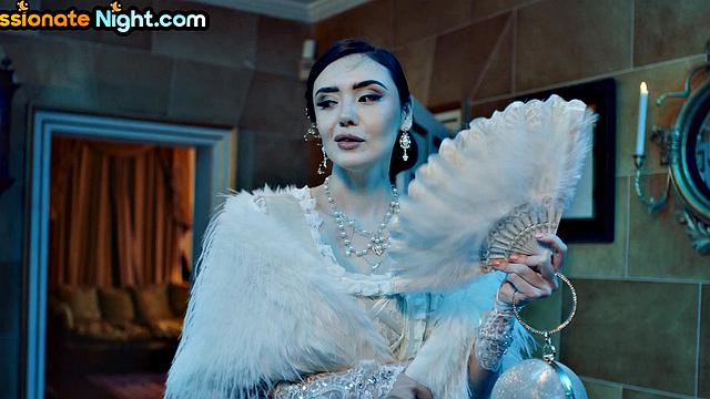 Three-way cocksucking babes drenched after pounding