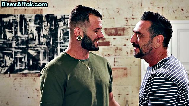 Cutie babe gets pussy eaten in bisexual 3some