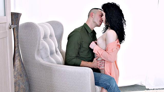 Teeny Lovers - Black Angel - Teen's 1st Date Anal and Cumshot