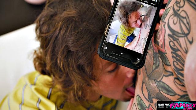 My stepcousin lets me use her pussy instead of my GF