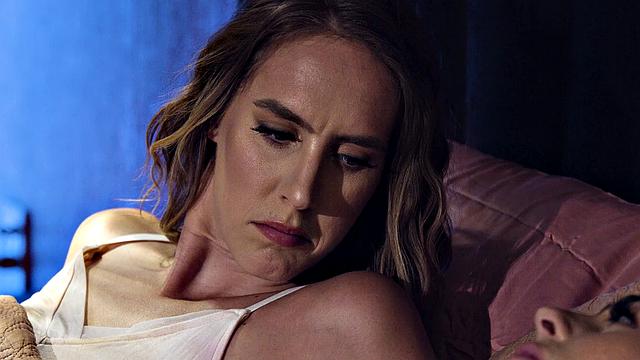 Petite Brunette Has First Lesbian Experience With Bestie During Summer Vacation