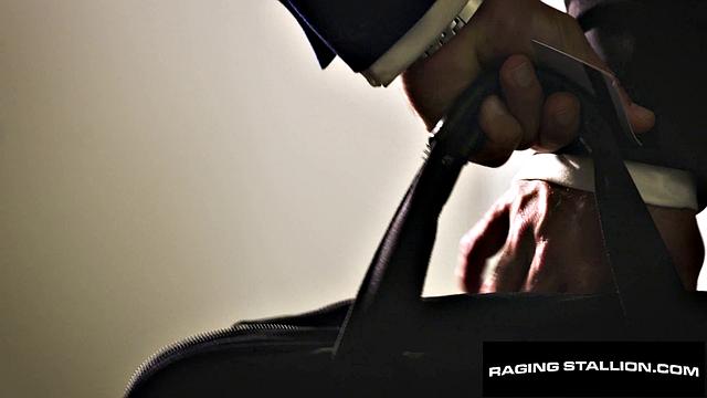 Suited Latino Stranger Dicks Down Hairy Hunk - Beau Butler, Sir Peter