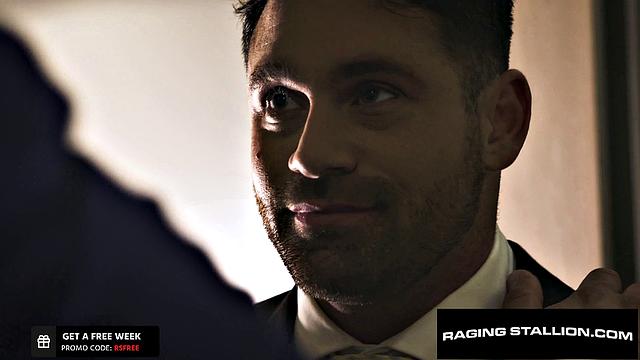 Suited Latino Stranger Dicks Down Hairy Hunk - Beau Butler, Sir Peter