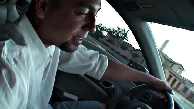 Horny teen gives head in POV