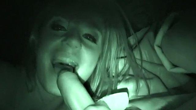 Horny teen gives head in POV