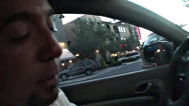 Horny teen gives head in POV