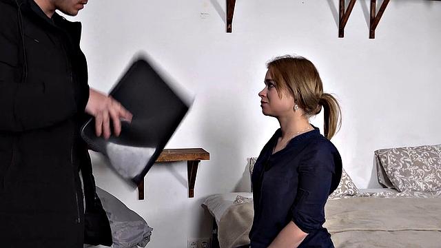 DEBT4k. Sex is an unexpected gift that the debtor gets for Christmas