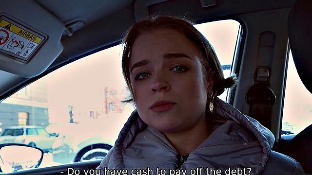 DEBT4k. Sex is an unexpected gift that the debtor gets for Christmas
